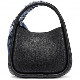 Чанта DKNY Capri Hobo bag - Black (Black / Silver Black) чанта,всички,чанти,dkny,capri,hobo,bag,black,(black,silver,black)
