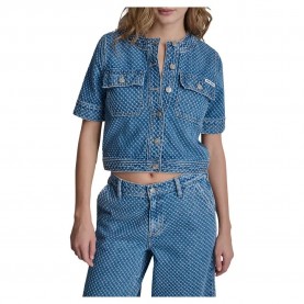 Яке DKNY DW4000331 denim jacket - Blue (Midwood) яке,мъжки,якета,дамски,якета,и,палта,dkny,dw4000331,denim,jacket,blue,(midwood)