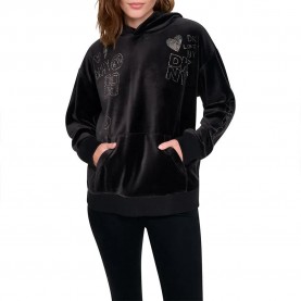 суичър,дамски,блузи,dkny,dw5900335,hoodie,black,(black,light,hematite,black)