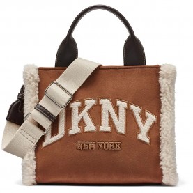 Чанта DKNY Hadlee SM tote bag - Brown (Walnut Brown) чанта,всички,чанти,dkny,hadlee,sm,tote,bag,brown,(walnut,brown)