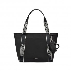 Чанта за през рамо DKNY Lottie Large shoulder bag - Black (Black / Silver Black) чанта,за,през,рамо,всички,чанти,dkny,lottie,large,shoulder,bag,black,(black,silver,black)