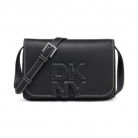 Чанта DKNY Nicole bag - Black (Black / Silver Black) чанта,всички,чанти,dkny,nicole,bag,black,(black,silver,black)