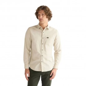 Риза с дълъг ръкав Wrangler 1 PKT long sleeve shirt - Beige (Pelican) риза,с,дълъг,ръкав,дамски,ризи,мъжки,ризи,wrangler,1,pkt,long,sleeve,shirt,beige,(pelican)