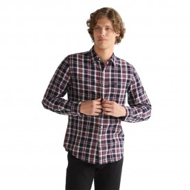 Риза с дълъг ръкав Wrangler 1 PKT long sleeve shirt - Red / Blue (Rose Indigo) риза,с,дълъг,ръкав,дамски,ризи,мъжки,ризи,wrangler,1,pkt,long,sleeve,shirt,red,blue,(rose,indigo)