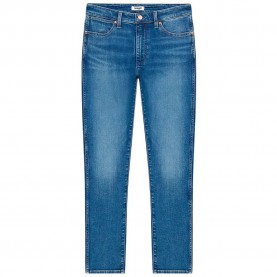 Дънки Wrangler Jenna jeans - Blue (Rebel Blue) дънки,мъжки,панталони,дамски,панталони,wrangler,jenna,jeans,blue,(rebel,blue)