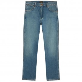 Дънки Wrangler Larston jeans - Blue (Dusty Moon) дънки,мъжки,панталони,дамски,панталони,wrangler,larston,jeans,blue,(dusty,moon)