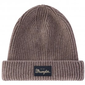 Шапка Wrangler Ribbed Wool beanie - Brown (Oat) шапка,всички,шапки,wrangler,ribbed,wool,beanie,brown,(oat)