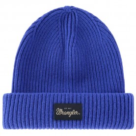 Шапка Wrangler Ribbed Wool beanie - Blue (Wrangler Blue) шапка,всички,шапки,wrangler,ribbed,wool,beanie,blue,(wrangler,blue)
