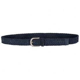 Колан Wrangler Suede Braided belt - Blue (Blue Suede) колан,колани,wrangler,suede,braided,belt,blue,(blue,suede)