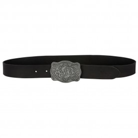 Колан Wrangler Western belt - Black (Black) колан,колани,wrangler,western,belt,black,(black)