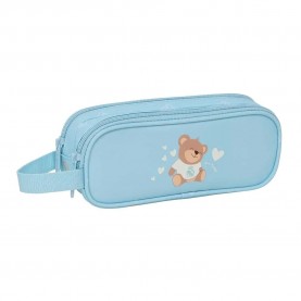 Safta Double Real Madrid Preschool pencil case - Blue (Blue) ученически,принадлежности,safta,double,real,madrid,preschool,pencil,case,blue,(blue)