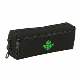 Safta Triple 22 cm Real Betis Balompie pencil case - Black (Multicolor) ученически,принадлежности,safta,triple,22,cm,real,betis,balompie,pencil,case,black,(multicolor)