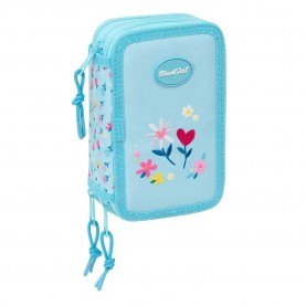Safta Triple Blackfit8 pencil case 37 units - Blue (Multicolor) ученически,принадлежности,safta,triple,blackfit8,pencil,case,37,units,blue,(multicolor)