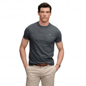 Тениска Superdry Essential Stacked Logo Embroidered short sleeve T-shirt - Grey (Eclipse Navy / Grey Feeder / Grey) тениска,мъжки,тениски,дамски,тениски,superdry,essential,stacked,logo,embroidered,short,sleeve,t,shirt,grey,(eclipse,navy,grey,feeder,grey)