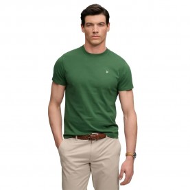 Тениска Superdry Essential SDCO Logo Embroidered short sleeve T-shirt - Green (Rich Boston Green / Cream) тениска,мъжки,тениски,дамски,тениски,superdry,essential,sdco,logo,embroidered,short,sleeve,t,shirt,green,(rich,boston,green,cream)