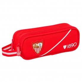 Safta Sevilla FC Double pencil case - Red (Multicolor) ученически,принадлежности,safta,sevilla,fc,double,pencil,case,red,(multicolor)