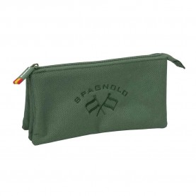 Safta Spagnolo pencil case - Green (Green) ученически,принадлежности,safta,spagnolo,pencil,case,green,(green)