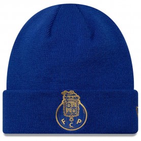 Шапка New era Blue Gold Cuff FC Porto beanie - Blue (Med Blue) шапка,всички,шапки,new,era,blue,gold,cuff,fc,porto,beanie,blue,(med,blue)