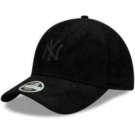 Шапка New era Cord 9Forty New York Yankees cap - Black (Black) шапка,всички,шапки,new,era,cord,9forty,new,york,yankees,cap,black,(black)