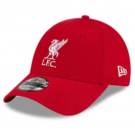 Шапка New era Core 9Forty Liverpool FC cap - Red (Red) шапка,всички,шапки,new,era,core,9forty,liverpool,fc,cap,red,(red)