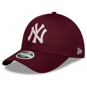 Шапка New era Metallic Logo 9Forty New York Yankees cap - Red (Dark Red) шапка,всички,шапки,new,era,metallic,logo,9forty,new,york,yankees,cap,red,(dark,red)
