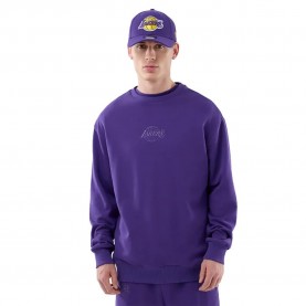 Блуза New era NBA Le Oversize Tonal Crew Ft Los Angeles Lakers sweatshirt - Purple (Purple) блуза,мъжки,пуловери,new,era,nba,le,oversize,tonal,crew,ft,los,angeles,lakers,sweatshirt,purple,(purple)