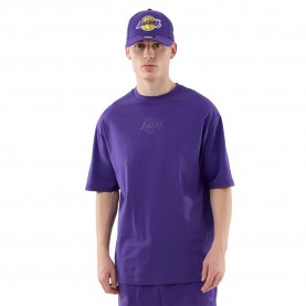 Тениска New era NBA Le Tonal Oversize Los Angeles Lakers short sleeve T-shirt - Purple (Purple) тениска,мъжки,тениски,дамски,тениски,new,era,nba,le,tonal,oversize,los,angeles,lakers,short,sleeve,t,shirt,purple,(purple)