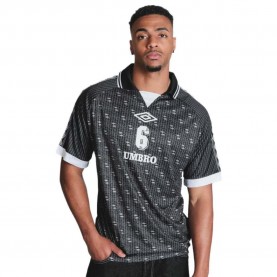Тениска Umbro FV Jersey short sleeve T-shirt - Black (Black / White) тениска,мъжки,тениски,дамски,тениски,umbro,fv,jersey,short,sleeve,t,shirt,black,(black,white)