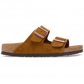сандали,мъжки,сандали,дамски,сандали,и,чехли,birkenstock,arizona,suede,leather,narrow,sandals,brown,(mink)