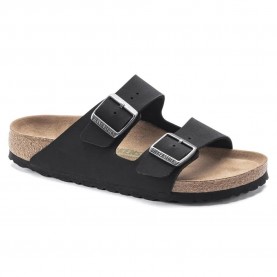 Сандали Birkenstock Arizona Vegan Birko-Flor Nubuk Narrow sandals - Black (Black) сандали,мъжки,сандали,дамски,сандали,и,чехли,birkenstock,arizona,vegan,birko,flor,nubuk,narrow,sandals,black,(black)
