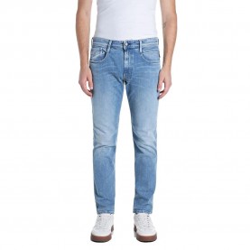 Панталони Replay M0914.000.573228 pants - Blue (Light Blue) панталони,мъжки,панталони,дамски,панталони,replay,m0914.000.573228,pants,blue,(light,blue)