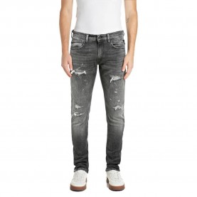 Панталони Replay M0972.00Q.199256 pants - Grey (Dark Grey) панталони,мъжки,панталони,дамски,панталони,replay,m0972.00q.199256,pants,grey,(dark,grey)