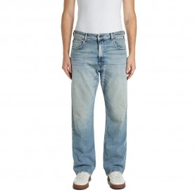 Панталони Replay M1050.000.79528B pants - Blue (Light Blue) панталони,мъжки,панталони,дамски,панталони,replay,m1050.000.79528b,pants,blue,(light,blue)