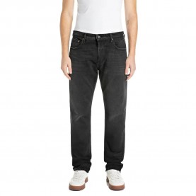 Панталони Replay M1075.00B.61326F pants - Black (Washed Black) панталони,мъжки,панталони,дамски,панталони,replay,m1075.00b.61326f,pants,black,(washed,black)