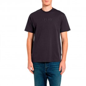 тениска,мъжки,тениски,дамски,тениски,replay,m12be.002.00qmj,short,sleeve,t,shirt,black,(vulcan)