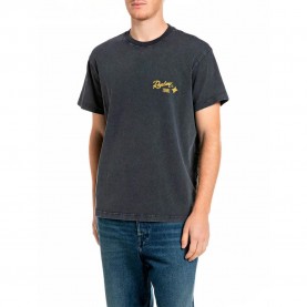 тениска,мъжки,тениски,дамски,тениски,replay,m12be.005.7227pg,t,shirt,grey,(washed,black)