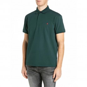 Replay M13L5.000.00KZNW Polo - Green (Ponderosa Pine) дамски,блузи,с,яка,мъжки,блузи,с,яка,replay,m13l5.000.00kznw,polo,green,(ponderosa,pine)