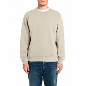 блуза,мъжки,пуловери,replay,m13lr.000.7242ow,sweatshirt,beige,(pelican)