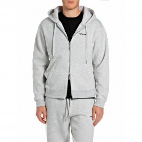 Блуза Replay M13LU.000.72493 sweatshirt - Grey (Ice Grey Melange) блуза,мъжки,пуловери,replay,m13lu.000.72493,sweatshirt,grey,(ice,grey,melange)