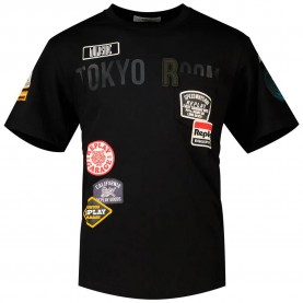 тениска,мъжки,тениски,дамски,тениски,replay,m13ma.000.7242kw,short,sleeve,t,shirt,black,(black)