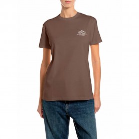 тениска,мъжки,тениски,дамски,тениски,replay,w002g.001.00qmj,t,shirt,brown,(pinecone)