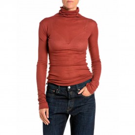 тениска,мъжки,тениски,дамски,тениски,replay,w002o.000.7249o,long,sleeve,t,shirt,orange,(fired,brick)