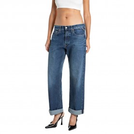 Панталони Replay W0532.000.873253 pants - Blue (Dark Blue) панталони,мъжки,панталони,дамски,панталони,replay,w0532.000.873253,pants,blue,(dark,blue)