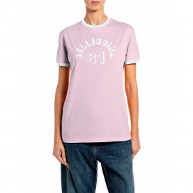 Тениска Replay W08NZ.000.00QMJ T-shirt - Pink (Cradle Pink) тениска,мъжки,тениски,дамски,тениски,replay,w08nz.000.00qmj,t,shirt,pink,(cradle,pink)