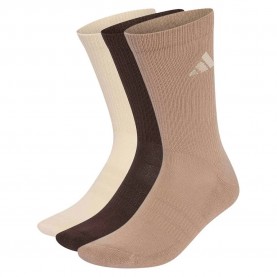 Чорапи Adidas Cushioned Sportswear crew socks 3 pairs - Brown (Crystal Linen / Aurora Coffee / Chalky Brown) чорапи,мъжки,чорапи,дамски,чорапи,adidas,cushioned,sportswear,crew,socks,3,pairs,brown,(crystal,linen,aurora,coffee,chalky,brown)