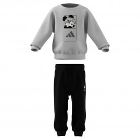 Adidas Disney Mickey Mouse set - Grey (Light Grey Heather / Off White) детски,екипи,adidas,disney,mickey,mouse,set,grey,(light,grey,heather,off,white)