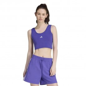 Тениска Adidas Essentials Small Logo Cotton Lifestyle sleeveless T-shirt - Purple (Pure Purple / White) тениска,мъжки,тениски,дамски,тениски,adidas,essentials,small,logo,cotton,lifestyle,sleeveless,t,shirt,purple,(pure,purple,white)