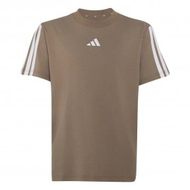Тениска Adidas Essentials short sleeve T-shirt - Brown (Khaki Six / White) тениска,мъжки,тениски,дамски,тениски,adidas,essentials,short,sleeve,t,shirt,brown,(khaki,six,white)