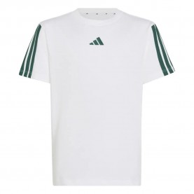 Тениска Adidas Essentials short sleeve T-shirt - White (White / Collegiate Green) тениска,мъжки,тениски,дамски,тениски,adidas,essentials,short,sleeve,t,shirt,white,(white,collegiate,green)