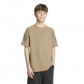 тениска,мъжки,тениски,дамски,тениски,adidas,future,icons,3,stripes,short,sleeve,t,shirt,brown,(khaki,six,blanch,brown)